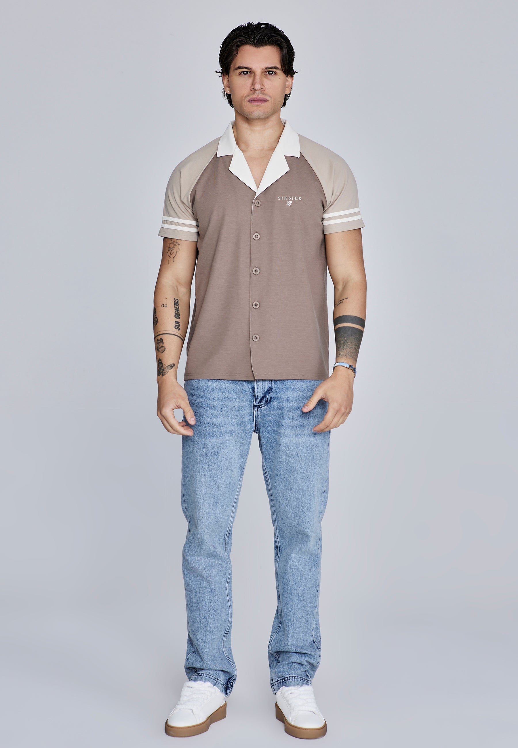 Beige Retro Resort Shirt (2)