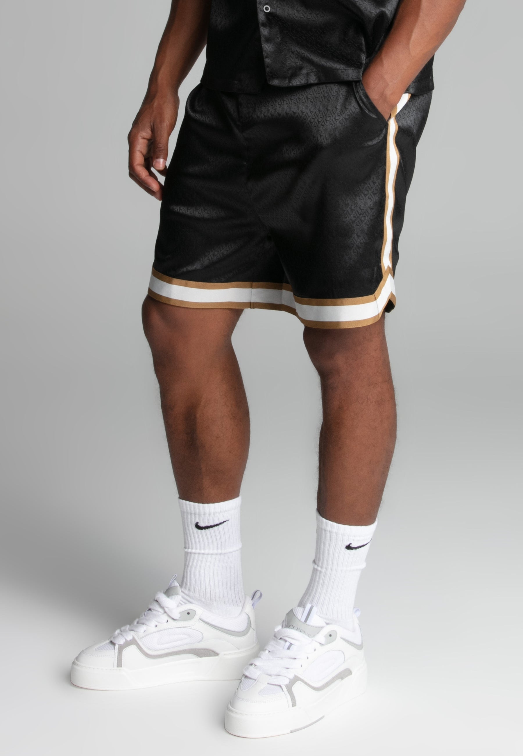 Black Resort Shorts