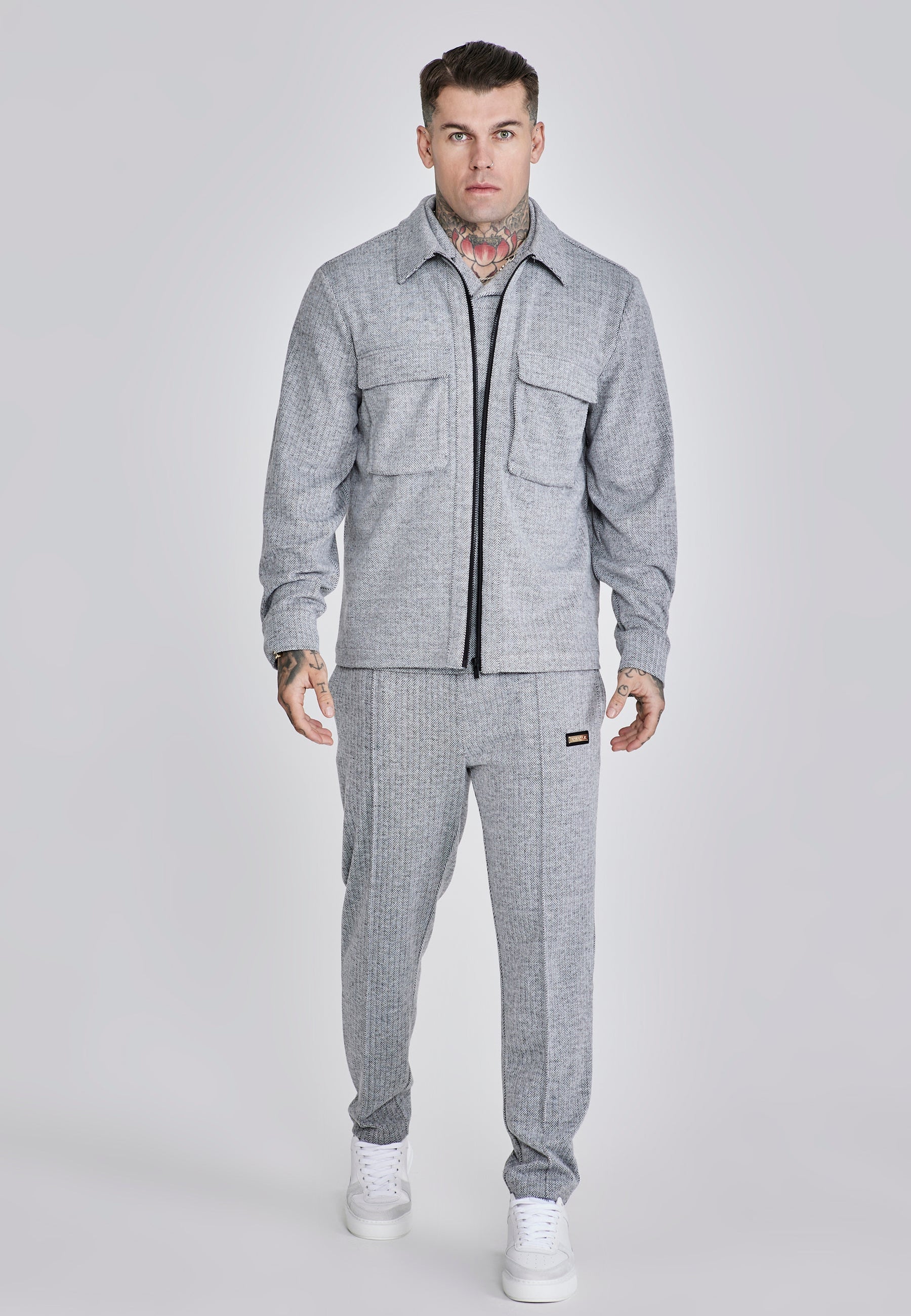 Grey Smart Overshirt (2)