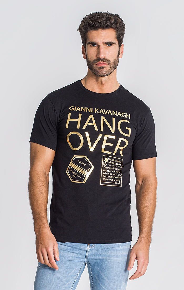 Black Hangover Gold Tee