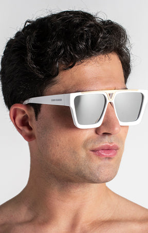 White Rise Sunglasses