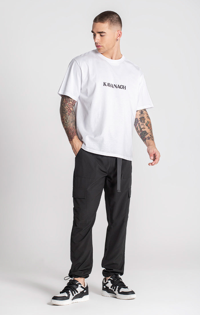 White Break Boxy Tee