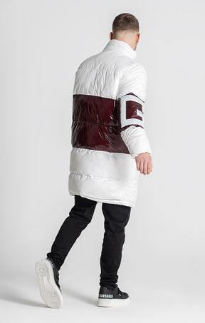 White Captain Puffer Coat