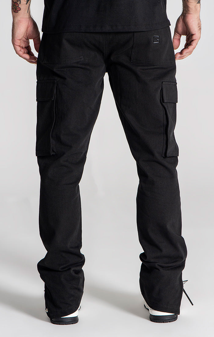 Black Explorer Cargo Pants