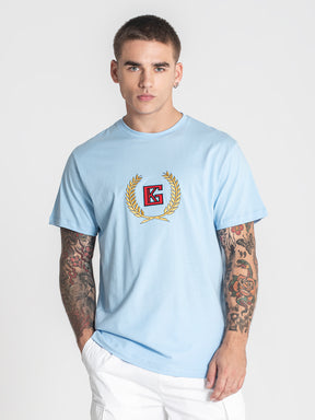 t-shirts / Blue Retro Tee