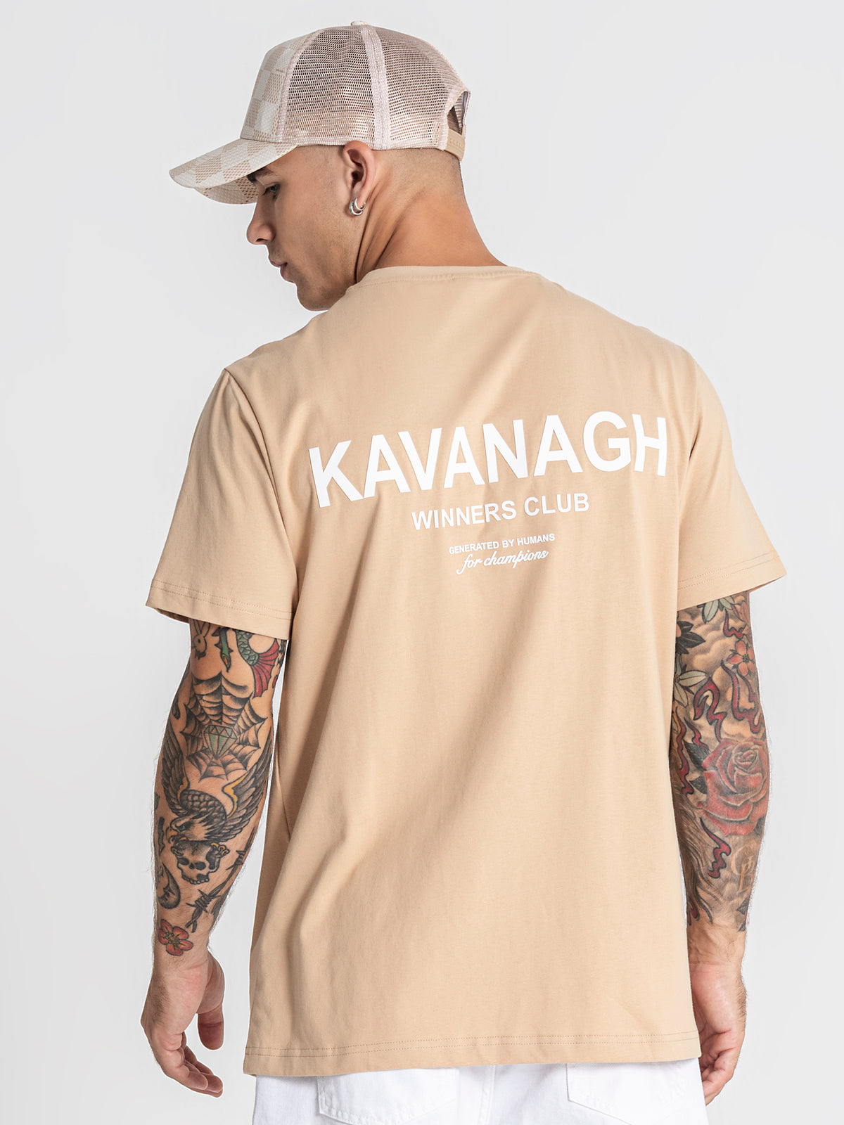 Beige The Club Tee
