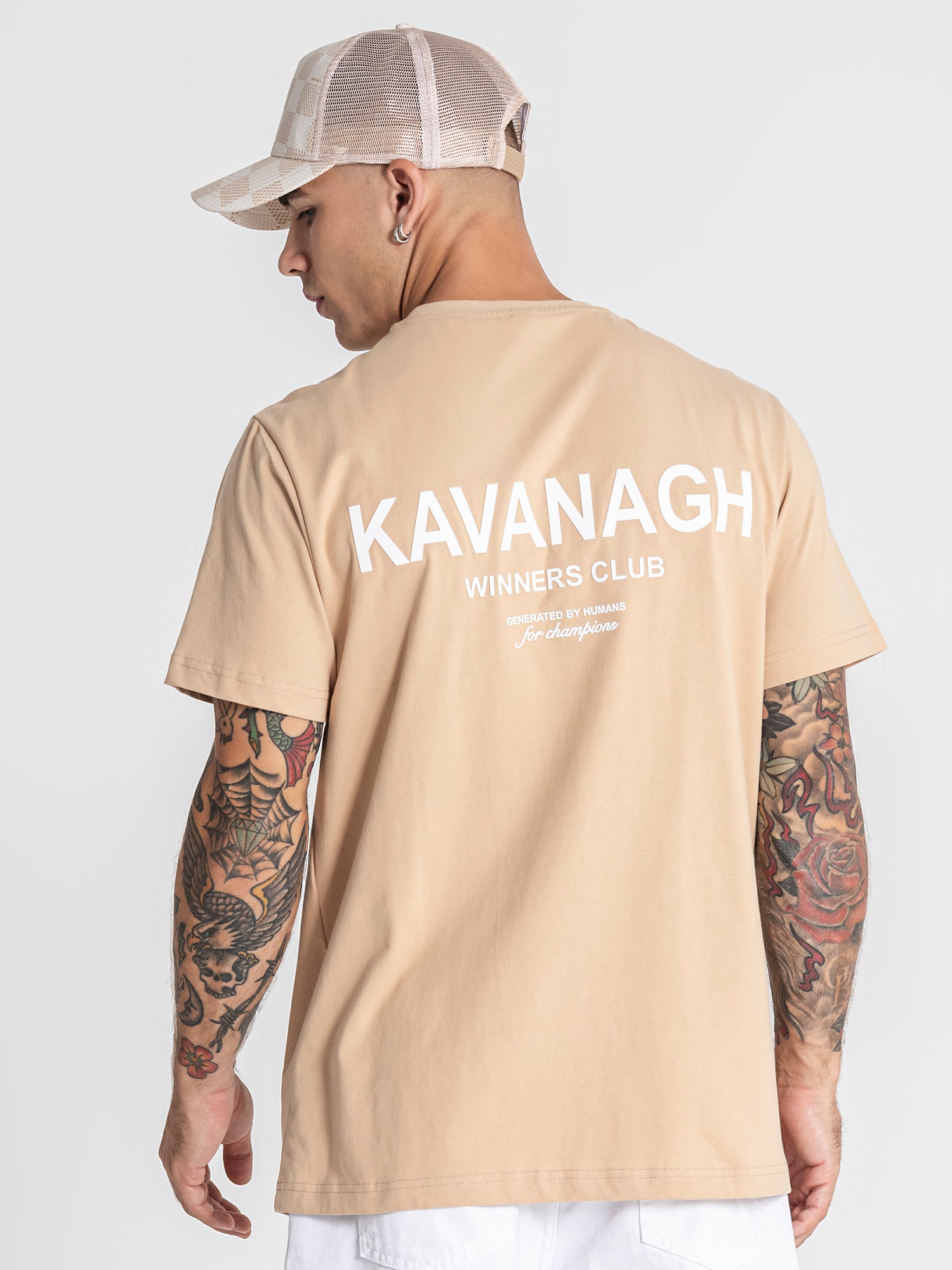 Beige The Club Tee