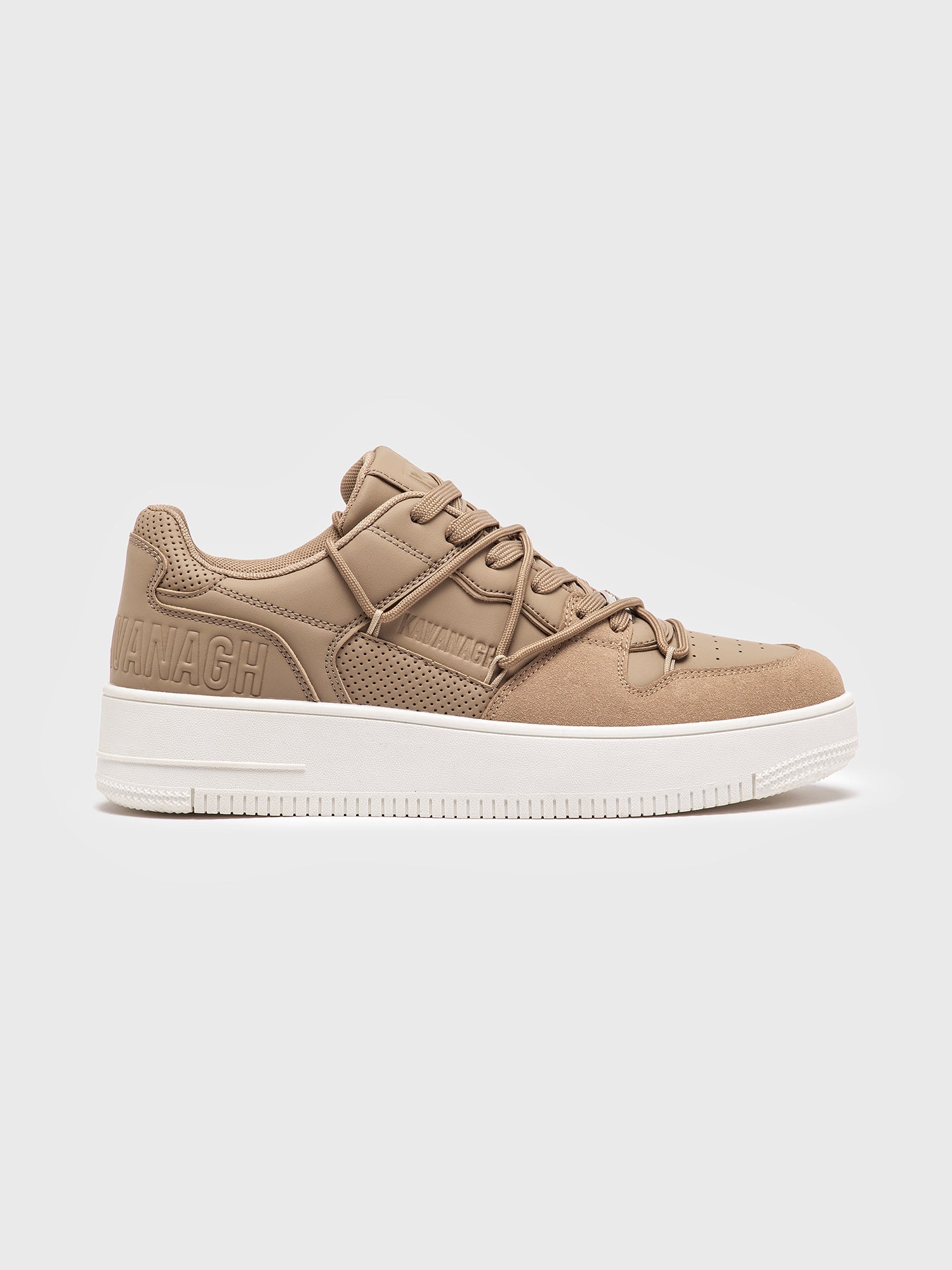 Taupe Wrapped Sneakers