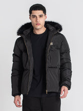 Black Core Puffer Jacket