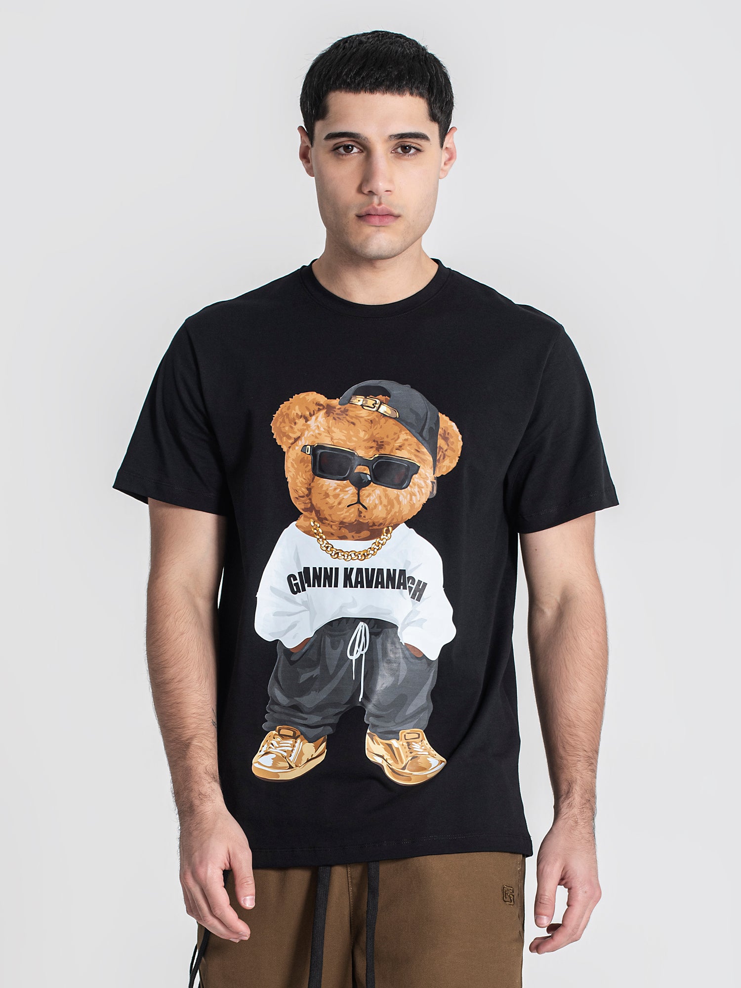 Black Swag Bear Tee