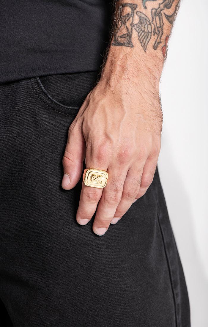 rings / Gold GK Ring