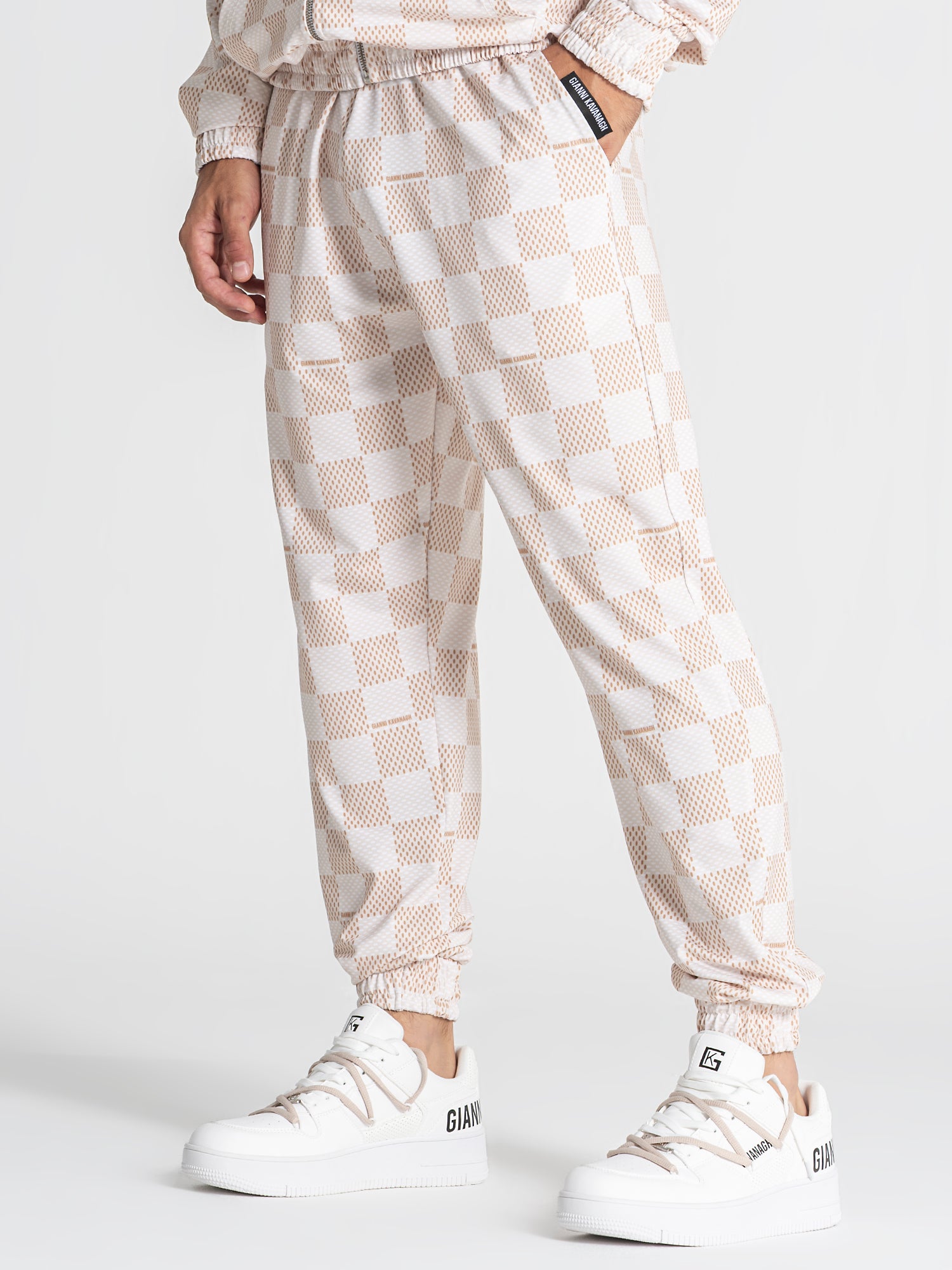 Beige Piazza Joggers