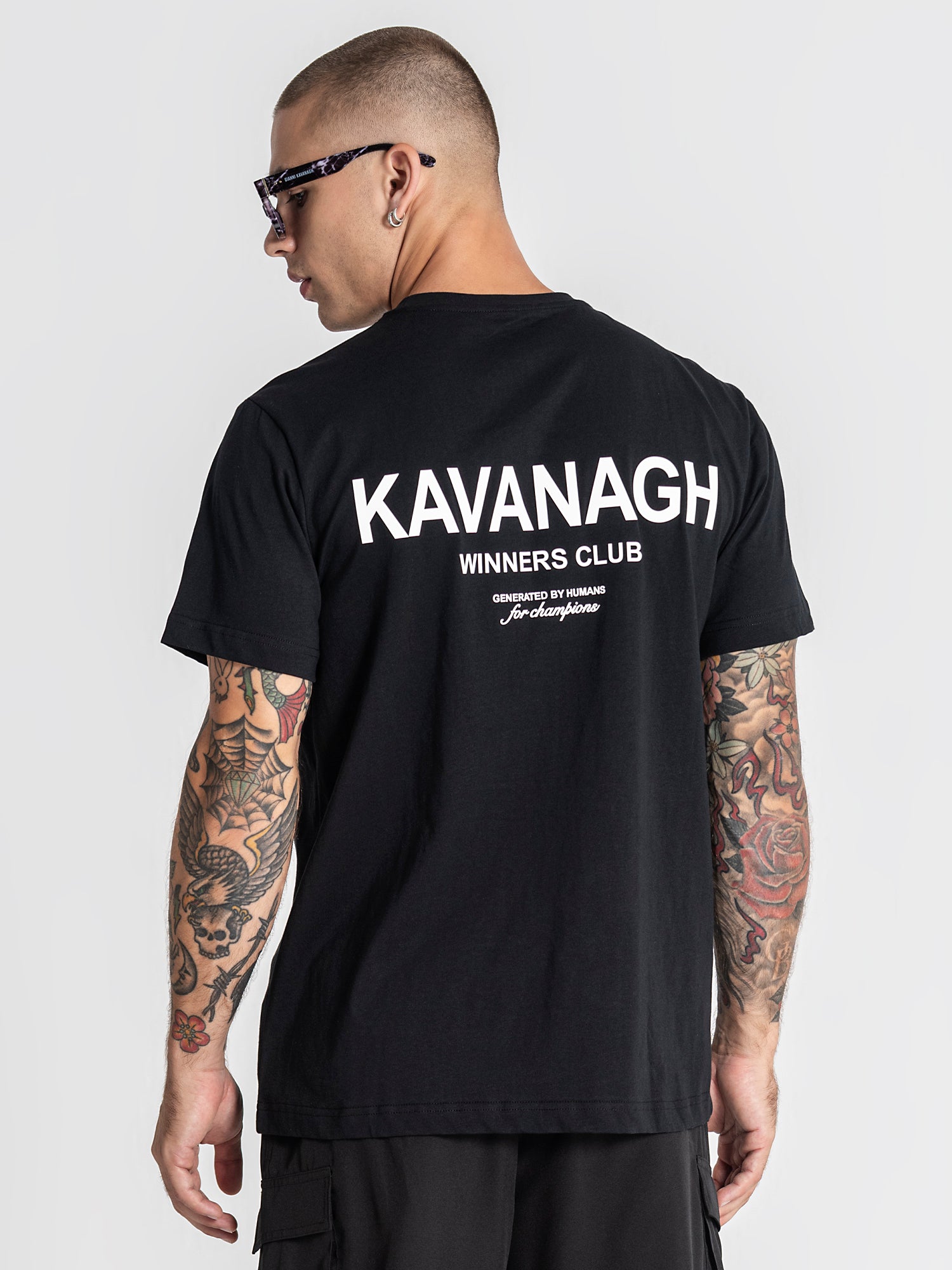 Black The Club Tee