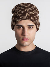 beanies / Brown Logomania Beanie