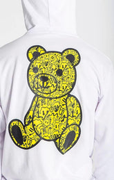 hoodies / White Smiley Bear Hoodie