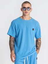 t-shirts / Light Blue Texture Tee