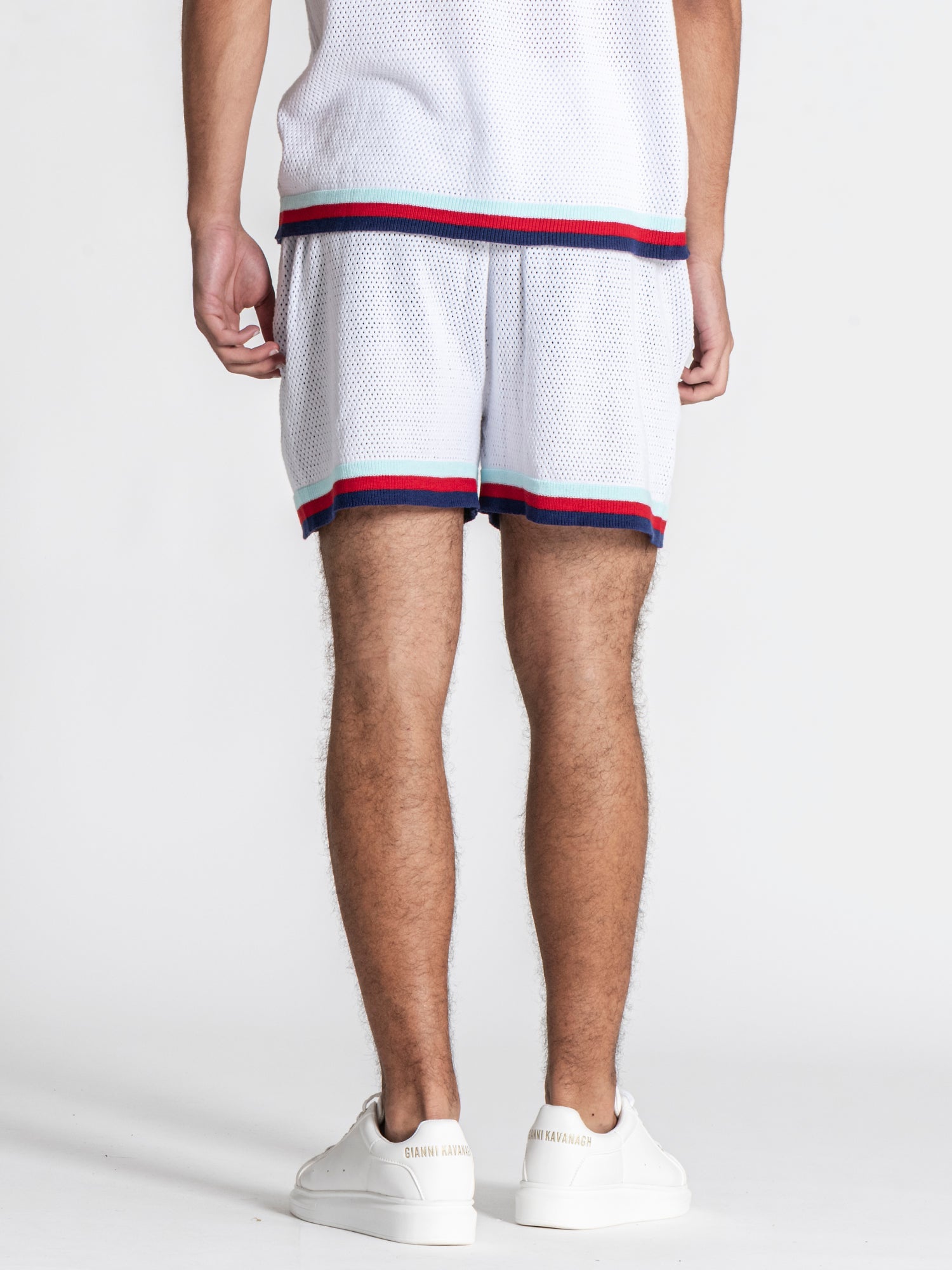 shirts / White Striped GK Knit Set