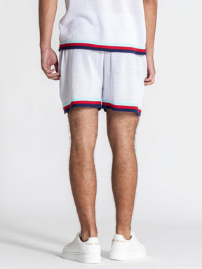 shirts / White Striped GK Knit Set