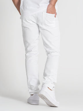 jeans / White Straight-Leg Jeans