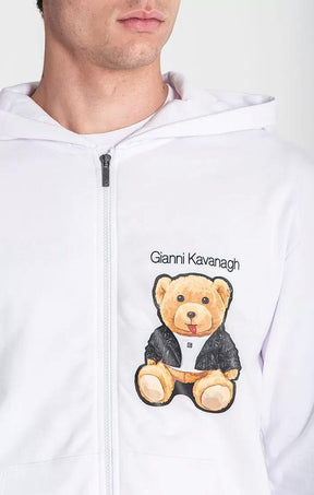 zip jackets / White GK Teddy Bear Hoodie Jacket