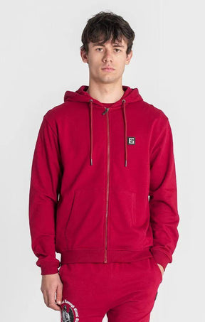 zip jackets / Burgundy Saint Hoodie Jacket