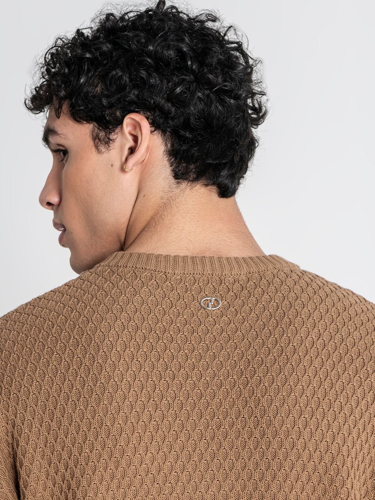 sweats / Taupe Hexa Knit Sweater