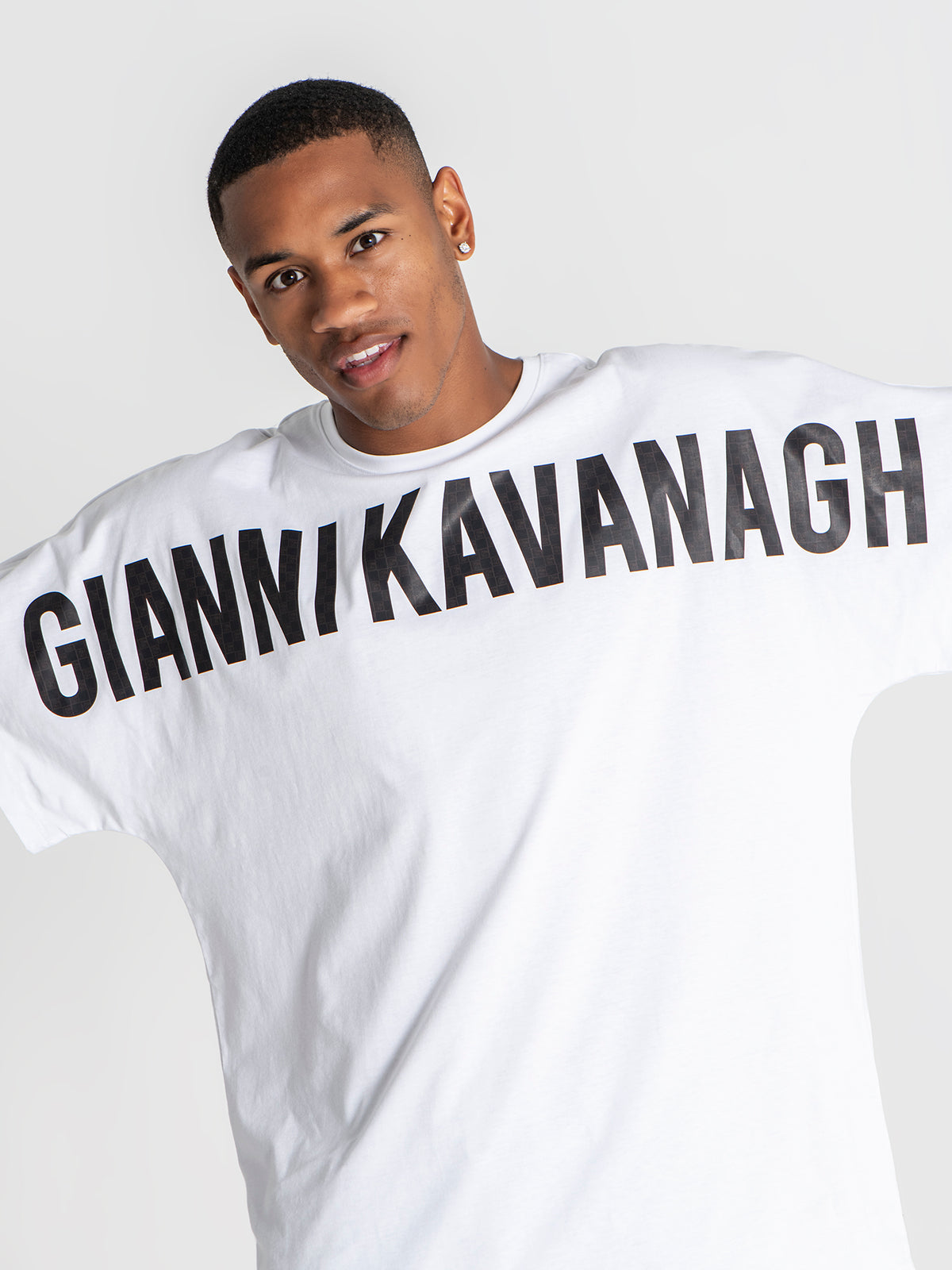 t-shirts / White Clone 2.0 Oversized Tee