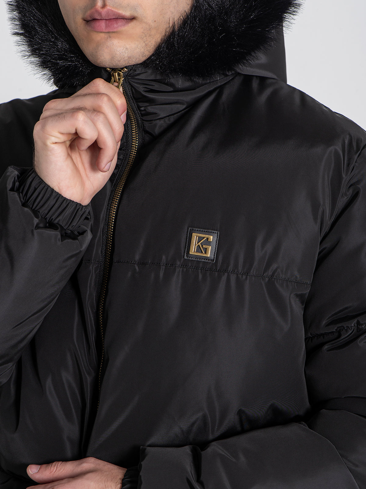 Black Core Puffer Jacket