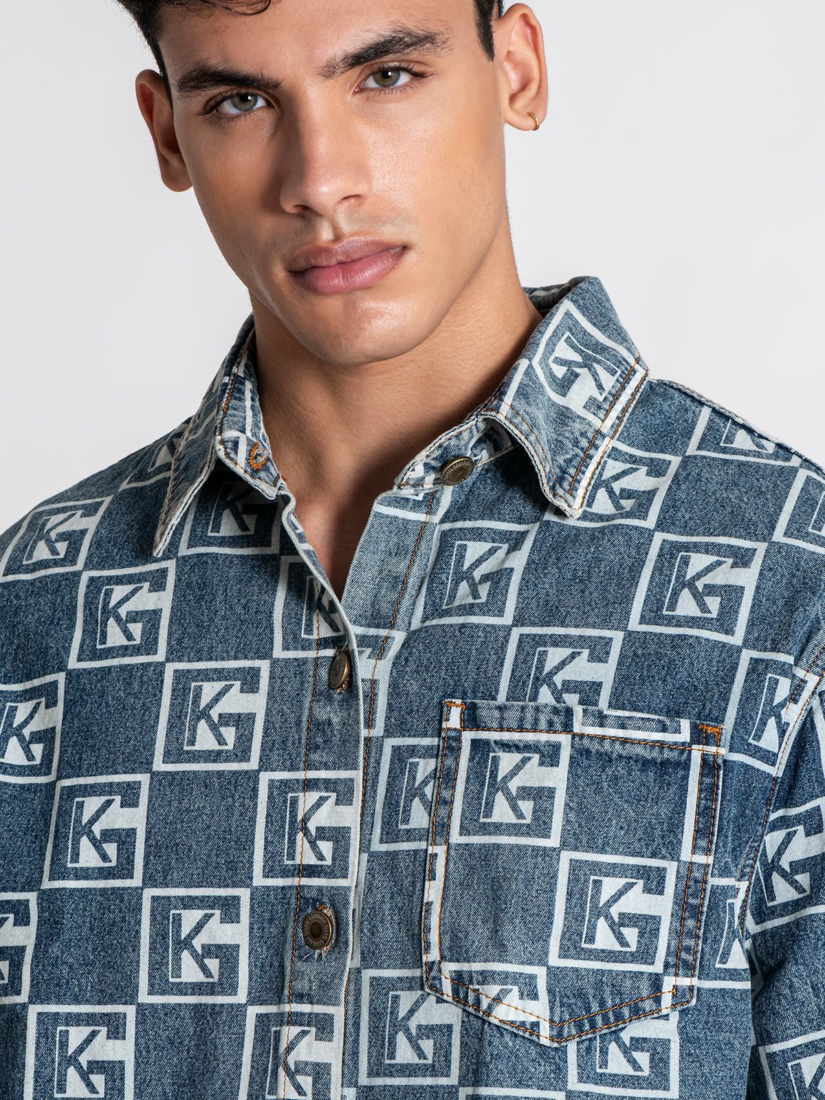 shirts / Blue Clone Denim Shirt