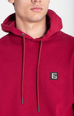 hoodies / Burgundy Alert Hoodie