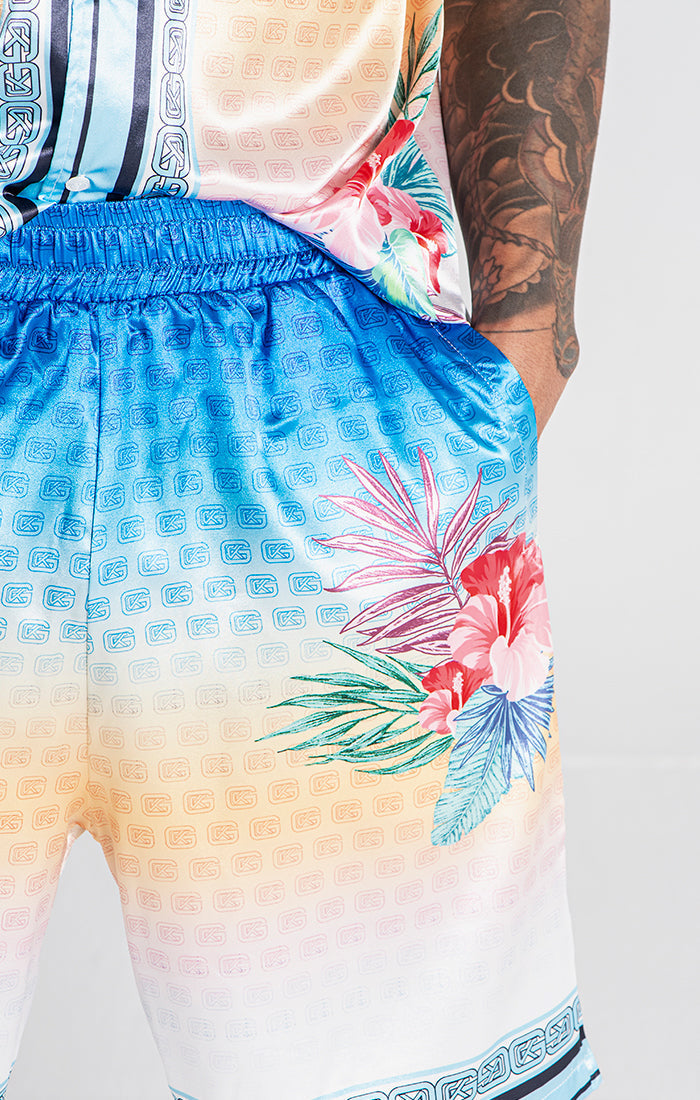 shorts / Blue Tropicana Shorts