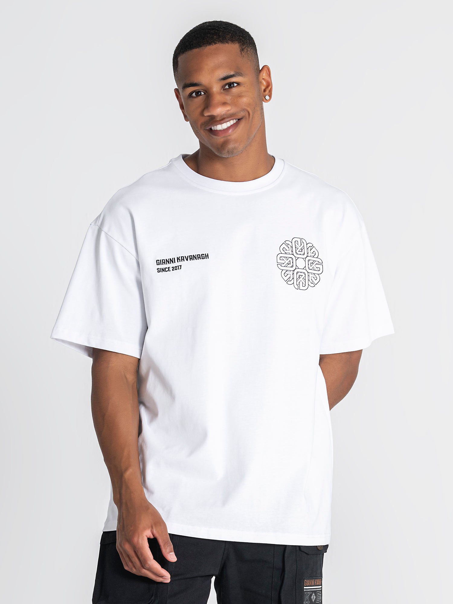 t-shirts / White Structure Tee