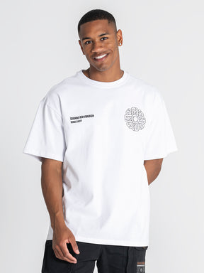 t-shirts / White Structure Tee