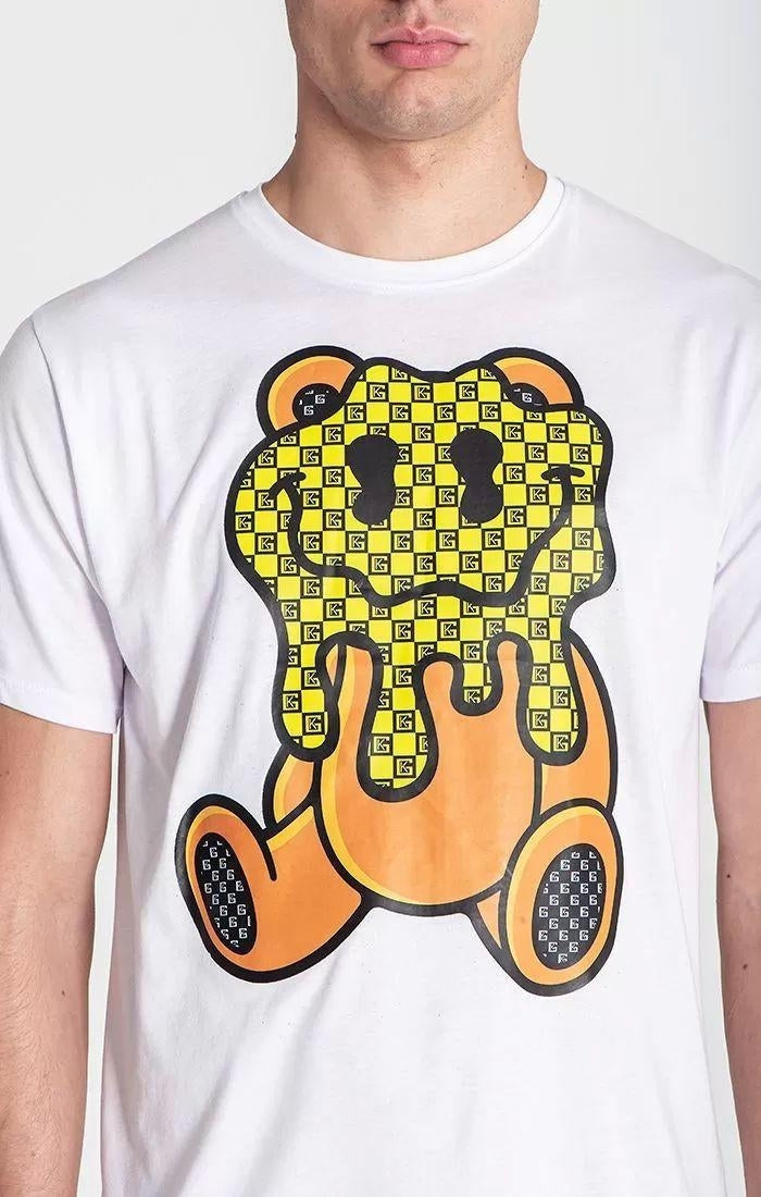 t-shirts / White Melting Bear Tee