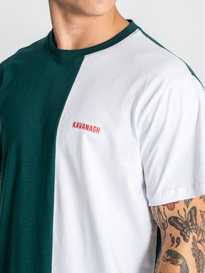 t-shirts / Green Block Tee