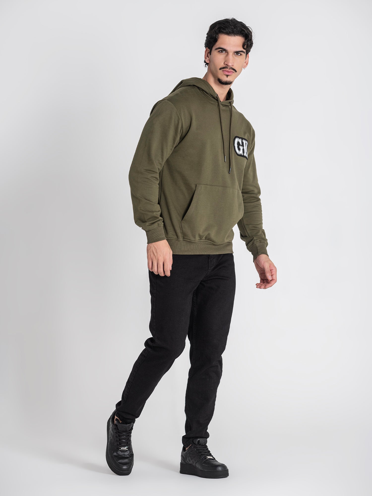 hoodies / Army Green GK West Hoodie