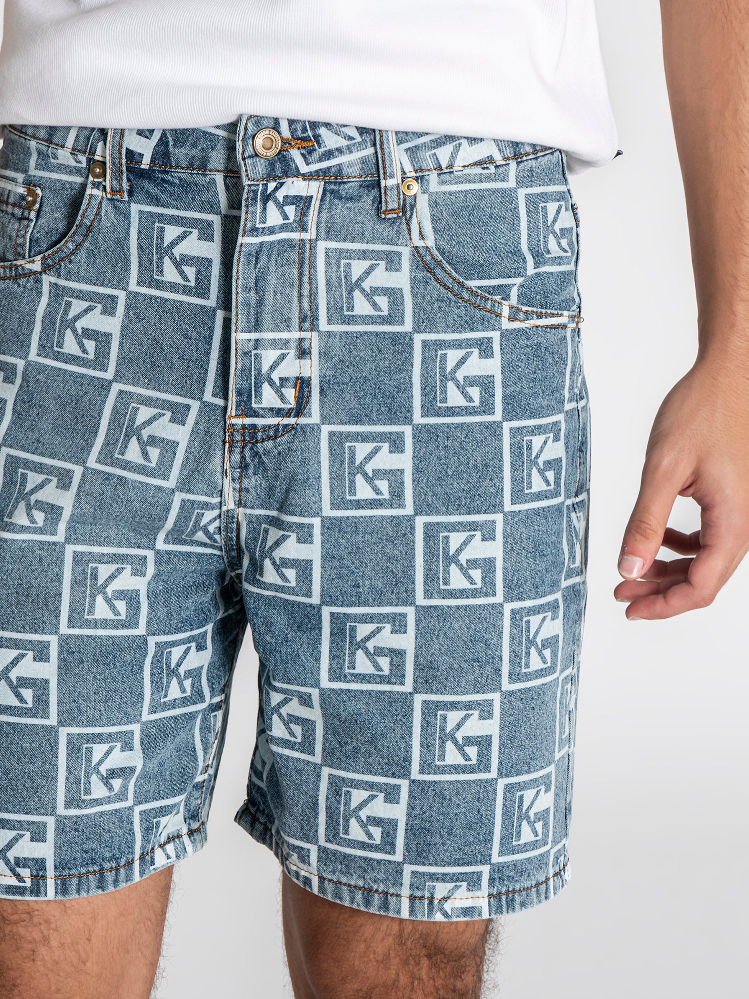 shorts / Blue Clone Denim Shorts