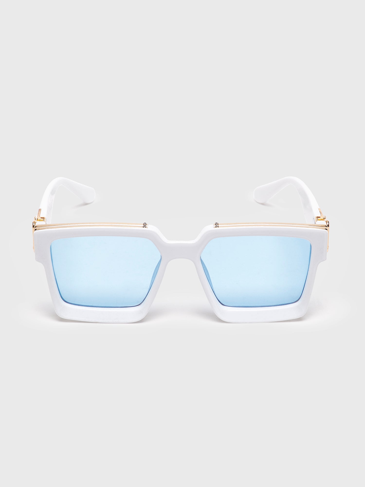 White Square Sunglasses