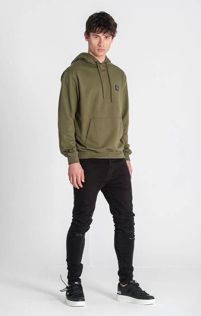 hoodies / Army Green Warrior Angel Hoodie