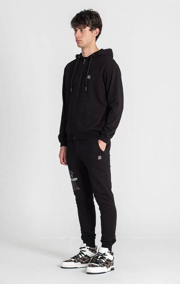 zip jackets / Black Anger Hoodie Jacket