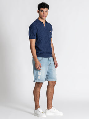 polos / Navy Blue GK Knit Polo