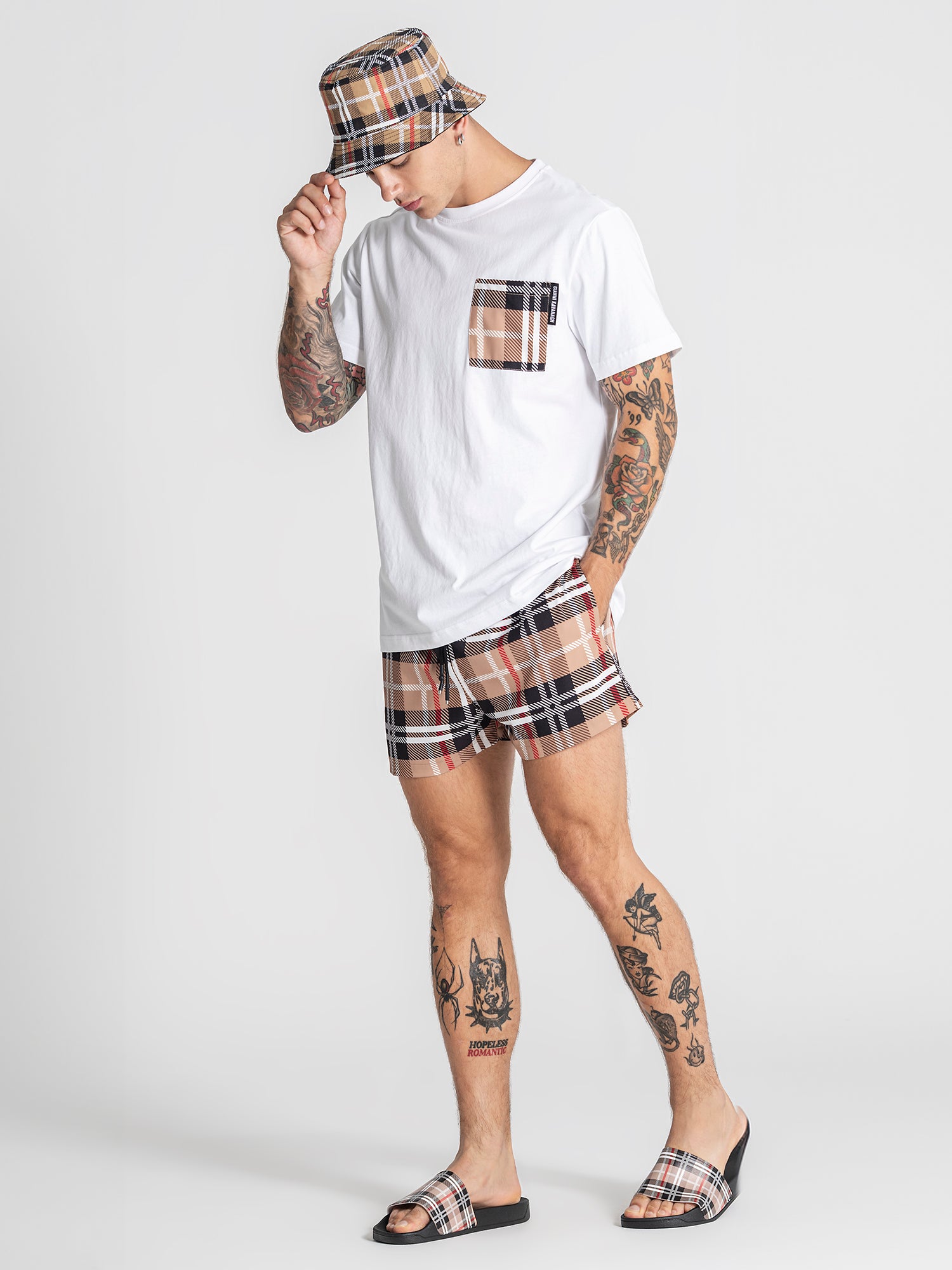 t-shirts / White British Pocket Tee