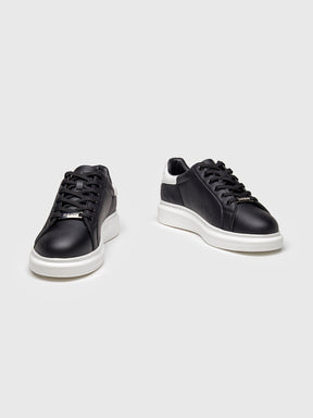 sneakers / Black Statement Upscale Sneakers
