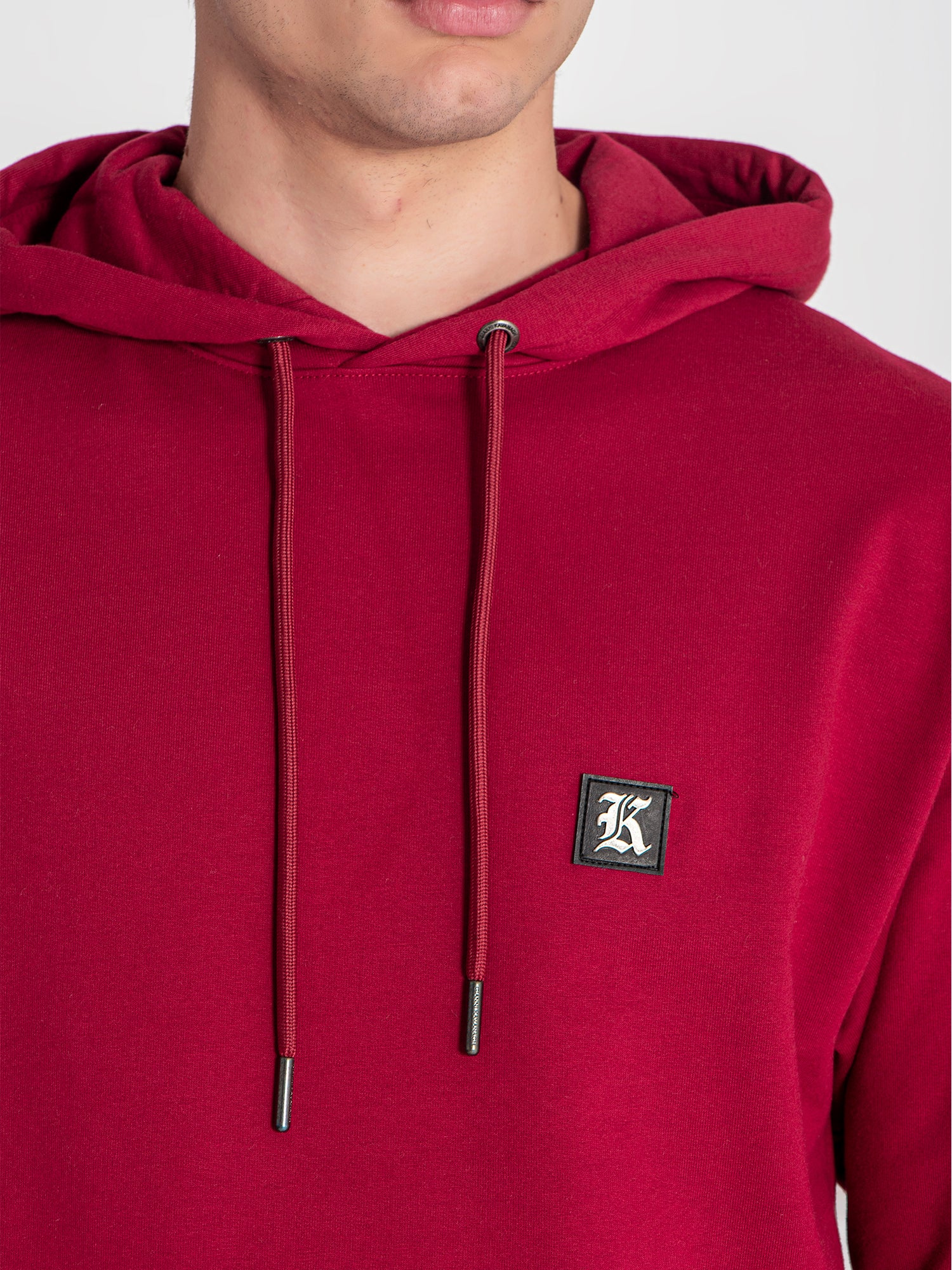 hoodies / Burgundy Warrior Angel Hoodie