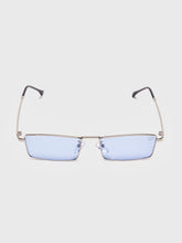 sunglasses / Blue Rectangle Sunglasses