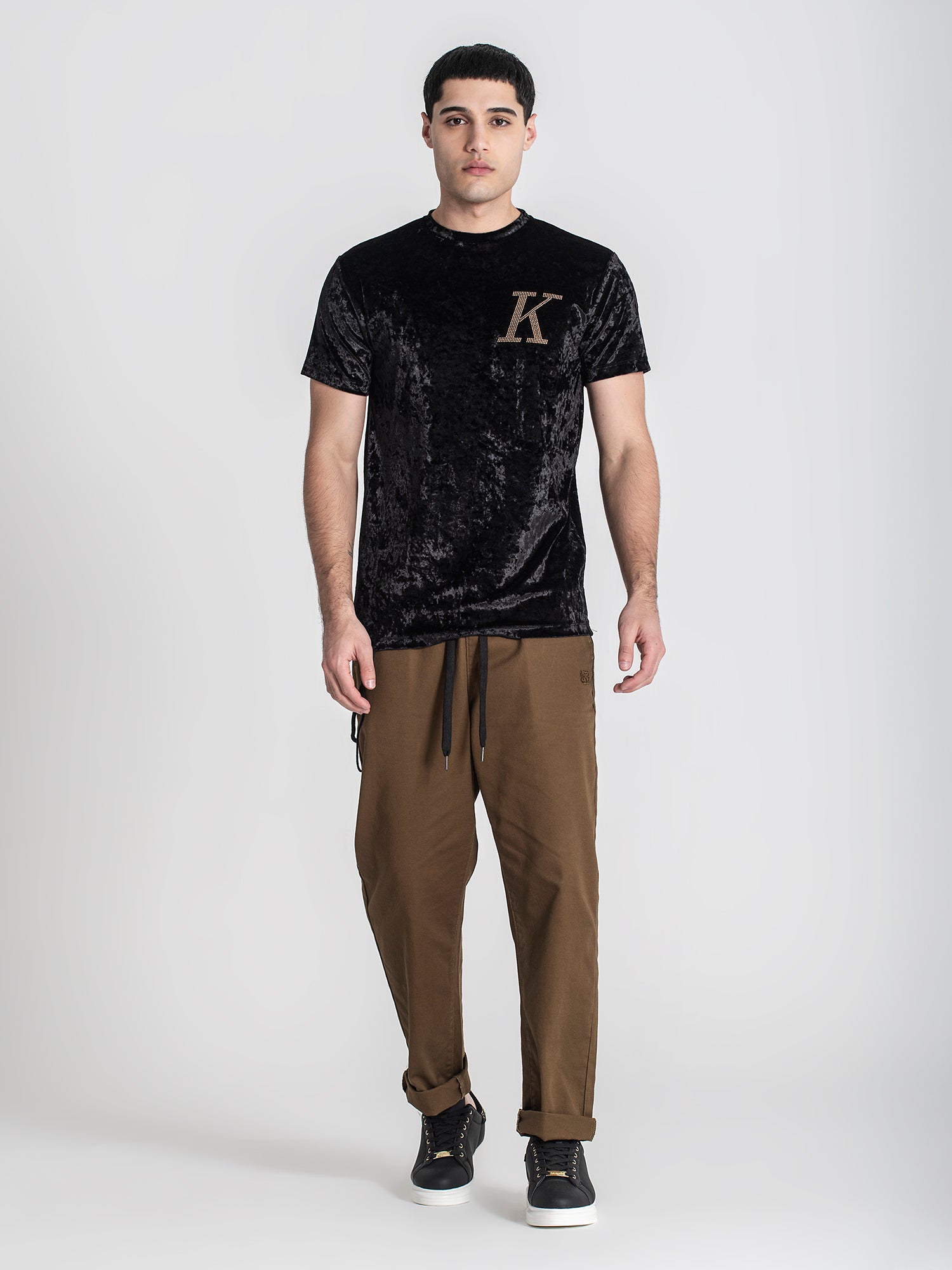 t-shirts / Black K Velvet Tee