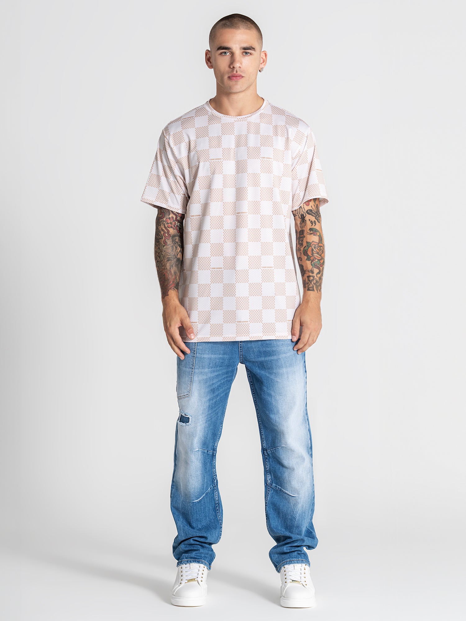 t-shirts / Beige Piazza Tee