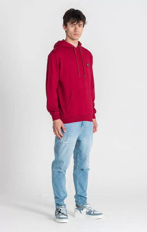 hoodies / Burgundy Alert Hoodie