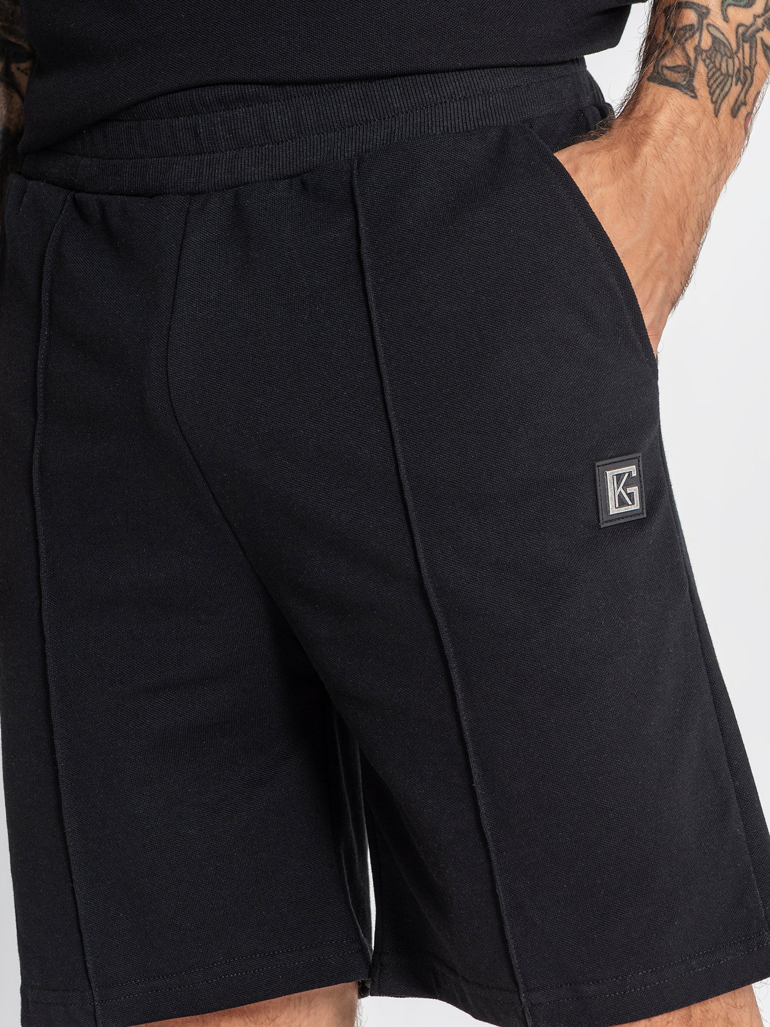 shorts / Black GK Piquet Shorts