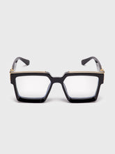 sunglasses / Black Clean Square Sunglasses